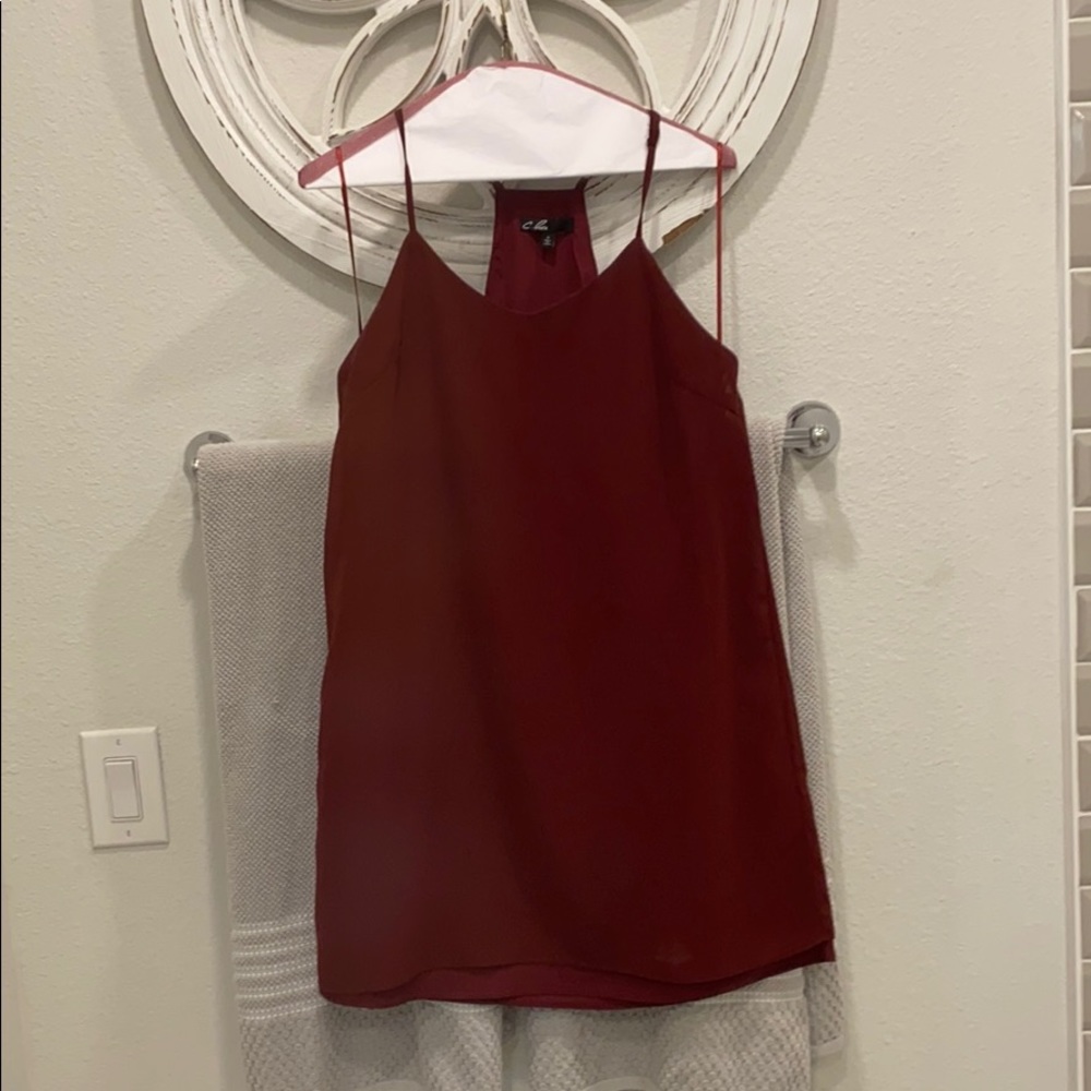 Maroon Dress